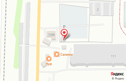 Автостоянка в Уфе на карте
