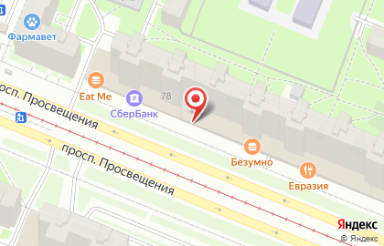 Магазин фильтров Аквафор на Гражданском проспекте на карте