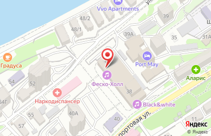 Банкомат АКБ Росбанк в Фрунзенском районе на карте
