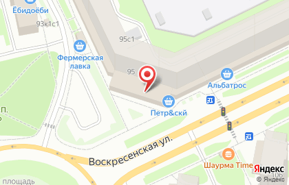 : Кадровое агентство ЯРАБОТА на улице Воскресенской на карте