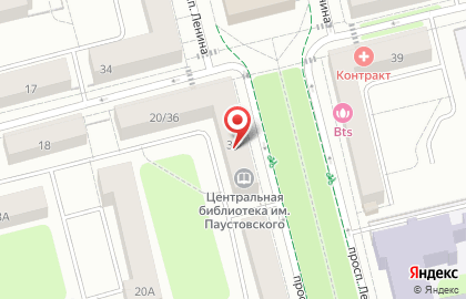 Компания Ренессанс Cтрахование на проспекте Ленина в Электростали на карте