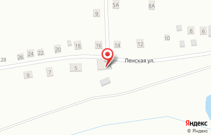 Продовольственный магазин на Ленской, 3а на карте