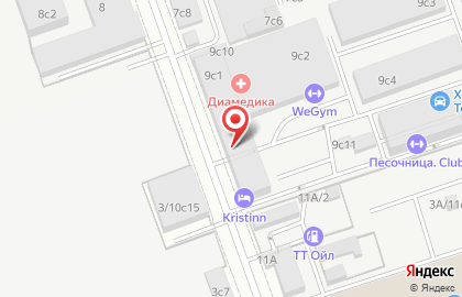 WeGym Зеленый на карте