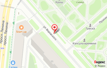 Красный бархат на карте