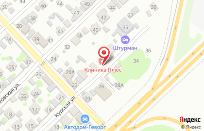 Частная наркологическая клиника Клиника Плюс на карте