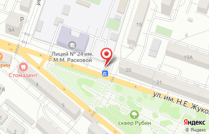 Булочная №1 в Кировском районе на карте