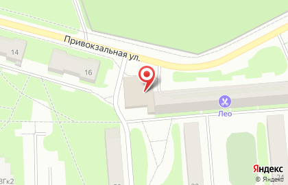 Салон-парикмахерская Людмила на Привокзальной улице на карте