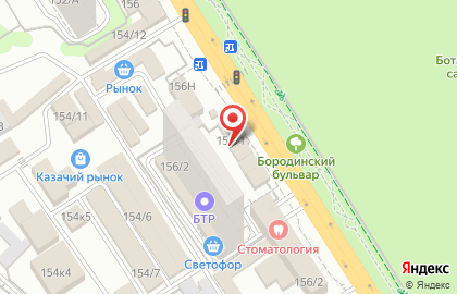 Торговая компания Haffen Cummins на Бородинской улице на карте