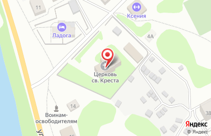 Лютеранская церковь святого Креста на карте