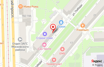 Сервисный центр Победа-Сервис в Московском районе на карте