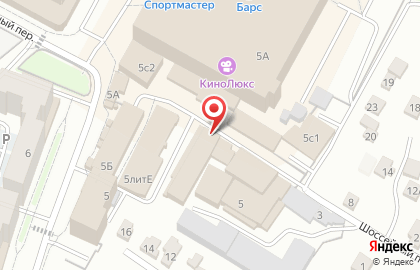Торгово-монтажная компания Делюкс в Шоссейном переулке на карте
