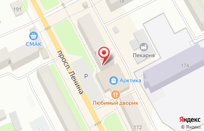 Супермаркет цифровой техники и бытовой электроники DNS на проспекте Ленина на карте