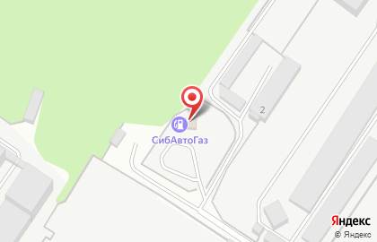 АГЗС СибАвтоГаз в Советском районе на карте