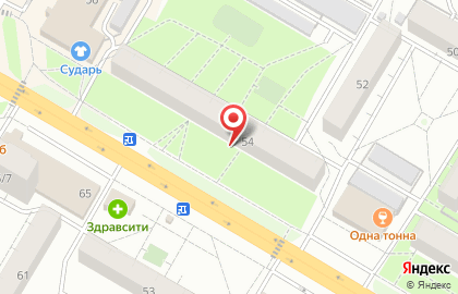 Парикмахерская в Москве на карте