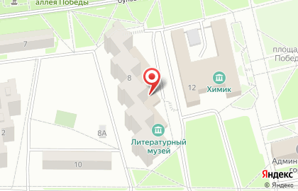 Магазин у дома Бристоль в проезде Энергетиков в Новочебоксарске на карте