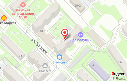 Адвокатский кабинет Губайдуллина Айдара Мавзировича на карте