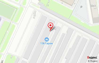 Автосервис 136 на Петрозаводской улице на карте