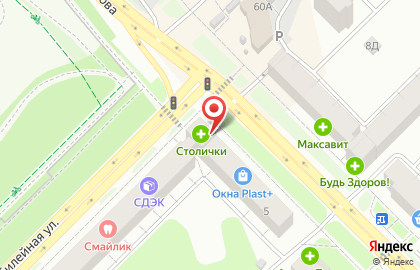 Аптека Столички во Владимире на карте