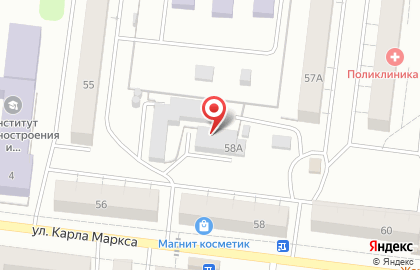 Аванград на улице Карла Маркса на карте