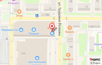 Кафе Изба на улице Трудовые Резервы на карте
