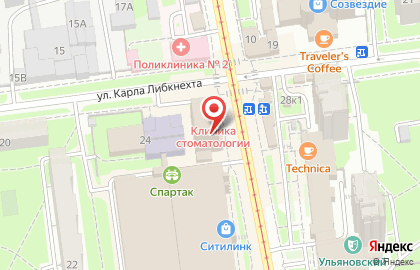 Компания Эвотор на улице Карла Либкнехта на карте