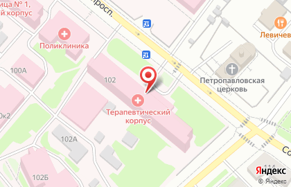 Банкомат СберБанк на Советском проспекте, 102 на карте