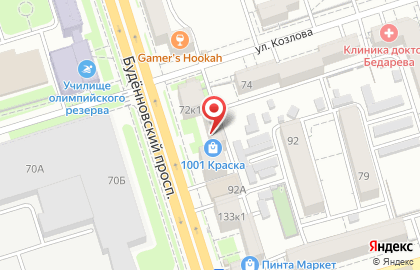 Каневской, ООО Старая деревня на Будённовском проспекте на карте