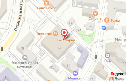 Банкомат Банк Москвы на Советской улице на карте