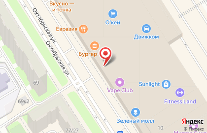 Банкомат Райффайзенбанк в Колпинском районе на карте