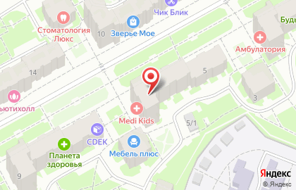 Салон-магазин Вуаль на Покровском бульваре на карте