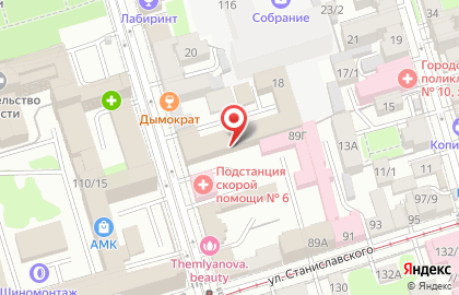 Центр подологии Татьяны Калашниковой на карте