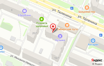Фирменный магазин Медный Великан в Калининском районе на карте