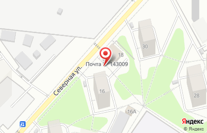Одинцовский почтамт на карте
