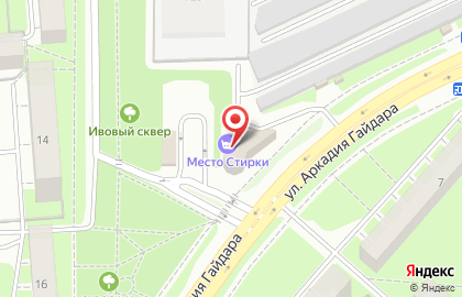Прачечная самообслуживания Место стирки в Мотовилихинском районе на карте