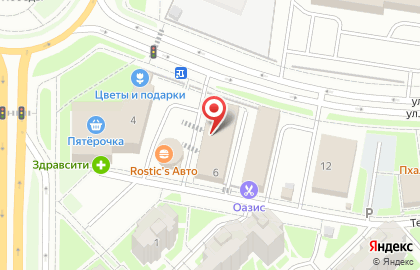 Салон цветов в Санкт-Петербурге на карте