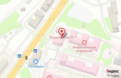 Петропавловск-Камчатская городская поликлиника № 1 на карте