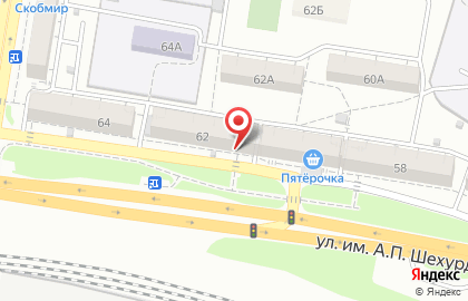 Автомагазин Тополёк в Ленинском районе на карте