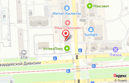 Сидэрис на карте