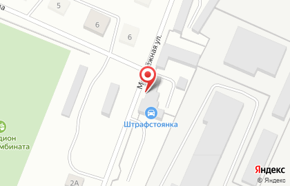 Торговая компания на Молодёжной улице на карте