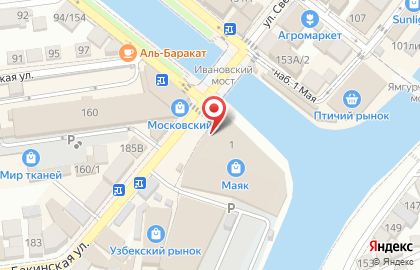 ТЦ Маяк на Красной улице на карте