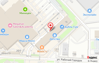 ТЦ Детство на карте