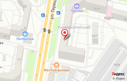 Магазин Luxiano на улице Терешковой на карте