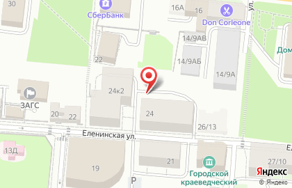 Балтийский луч на карте