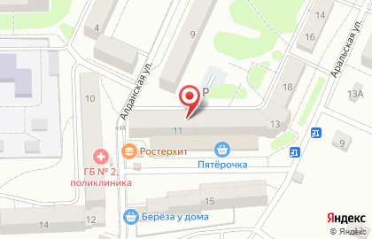 Салон-парикмахерская Салон-парикмахерская в Калининграде на карте