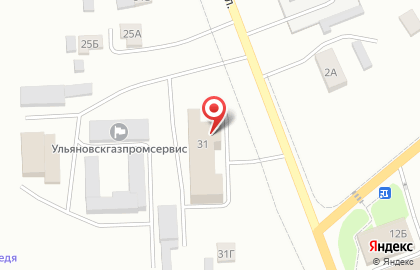 Пожарная часть №47 1 отряд ФПС по Ульяновской области на карте