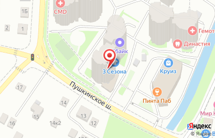 Автопилот на Московском проспекте на карте