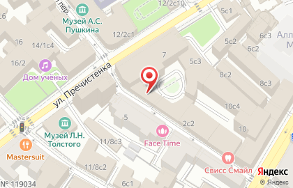 Компания Консалтинг-ХХI век во Всеволожском переулке на карте