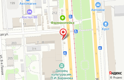 Абвгдейка на улице Богдана Хмельницкого на карте