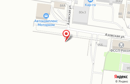 Компания АНЭП-Металл на Азовской улице на карте