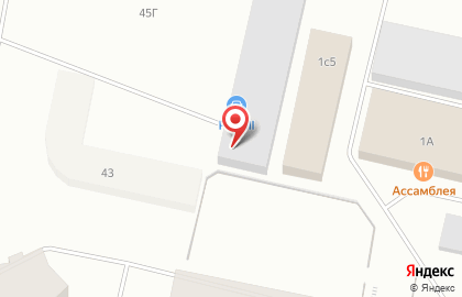 Автостоянка в Красноярске на карте